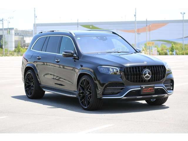 ＧＬＳ５８０　４マチックスポーツ　ショーファーパッケージ　エアバランスパッケージ　ロワリングｋｉｔ　２４インチアルミホイール　社外グリル　かっこよくカスタムされた１台です！お気軽にお問い合わせください
